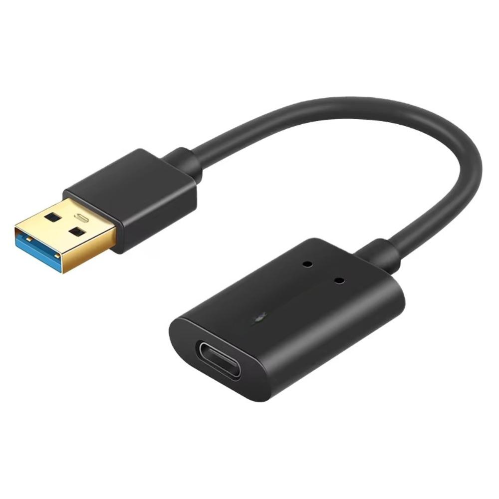 USB 3.0 Male To Type C Female Adapter with Chip for Xiaomi Huawei Phone Hard Drive Connect To Computer Dual Sided