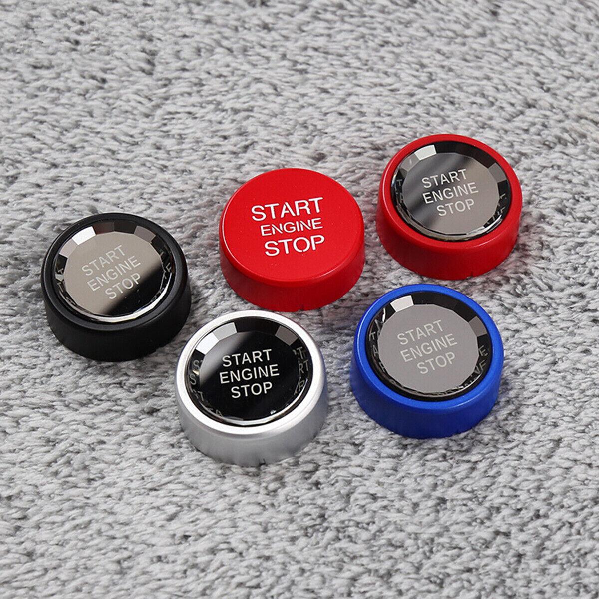 Start Stop Ignition Switch Button Cover Replacement for VW Golf MK7 2014-