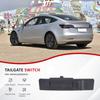 For Tesla Model 3 Model Y ABS Plastic Black Trunk Release Switch OE 1095949-00-E Car Rear Trunk Lid Electric Tailgate Switch