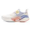 Li Ning Kids Running Fashion Versatile Comfortable Practical Low-Top Running Shoes Kids Sneaker Standard-White Snow-Blue Purple YKFV078-4