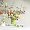 40 Pieces Wooden Easter Eggs for DIY Crafts Painting And Home Decoration Perfect Easter Holiday Decorations And Craft Supplies