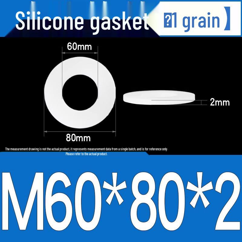 Silicone High-Temp Waterproof Gasket & Shock Absorbing Seal Pad