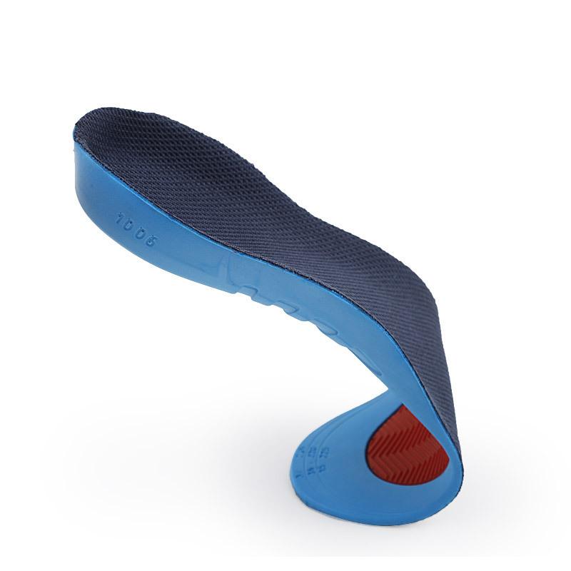 Sports Arch Insoles PU Shock Absorption, Women's Running Basketball Insoles, Men's Military Training Breathable Full Pads Soft Autumn and Winter