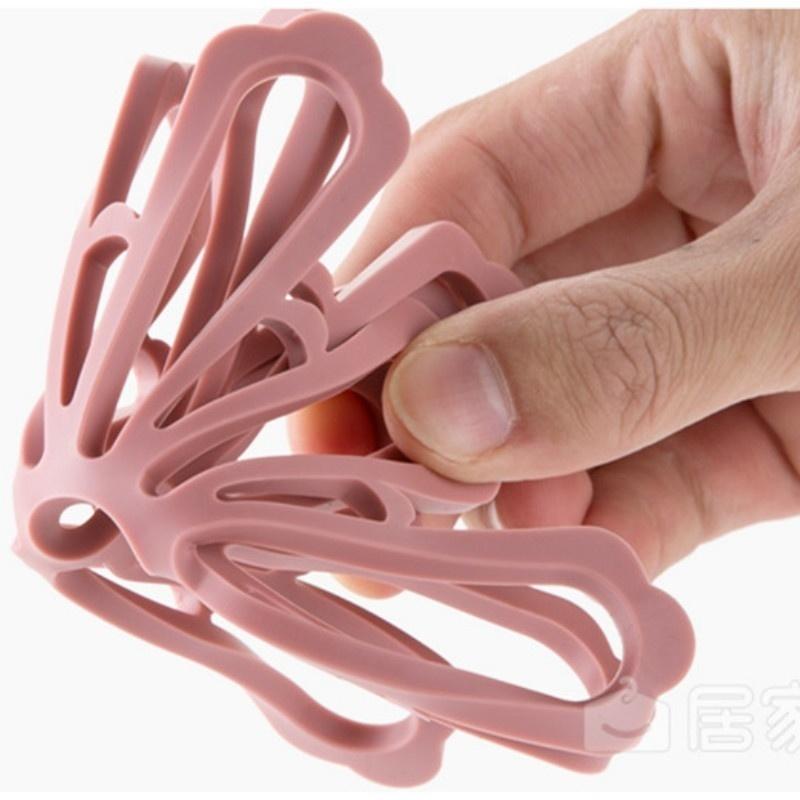 1pcs Flower Pattern Thickened Cup Silicone Coaster Creative Heat Insulation Placemat Kitchen Anti-scalding Pad Pan Household Mat