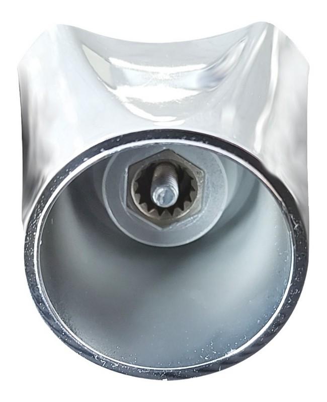 Batter Knob With Metal Insert Chrome Heat - Hp/Pzwh C