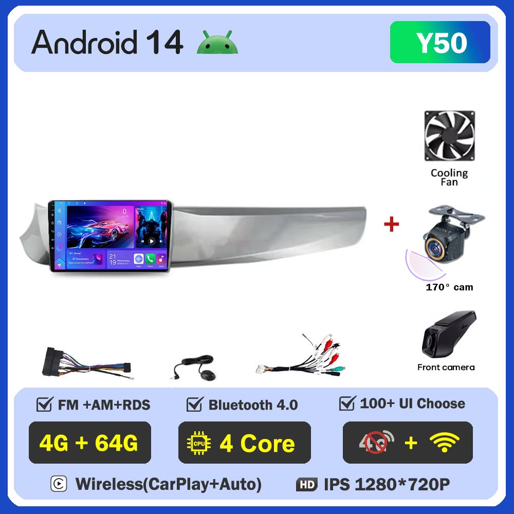 Android 14 For ALFA ROMEO GIULIETTA 2010-2014 Monitor Screen Multimedia Stereo Radio Player GPS Navigation Head Unit No 2Din DVD