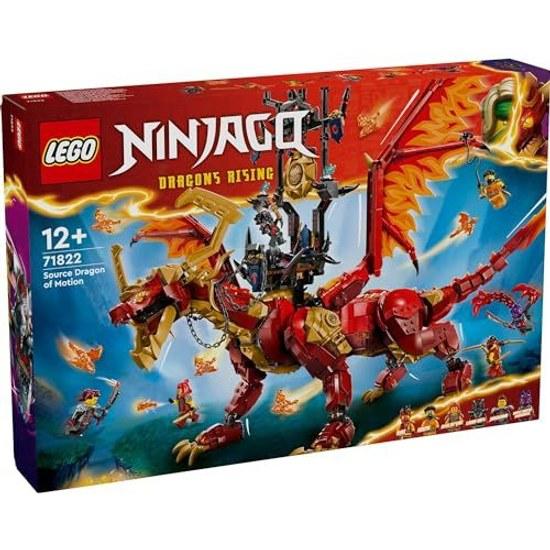 LEGO Ninjago Source Dragon Motion toy boys girls children aged 12 14 elementary school battle robot 71822.