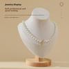 Fabric Multicolor Tapered Neck Jewelry Display Stand