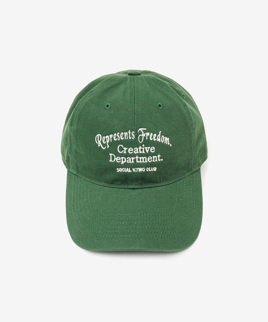 VTWO Creative Cotton Ball Cap (Green)