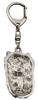 Yorkshire Terrier, Yorkie II - Silver-plated Key Ring with a Dog In a Gift Box, Handbag Decoration, Backpack Pendant by Art-Dog Brand