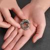 XIYANIKE Hip Hop Retro Teschio Alieno Anelli Regolabili Per Uomo Donna Moda Nuovo Anno Gioielli Accessori Regalo Festa anillos mujer