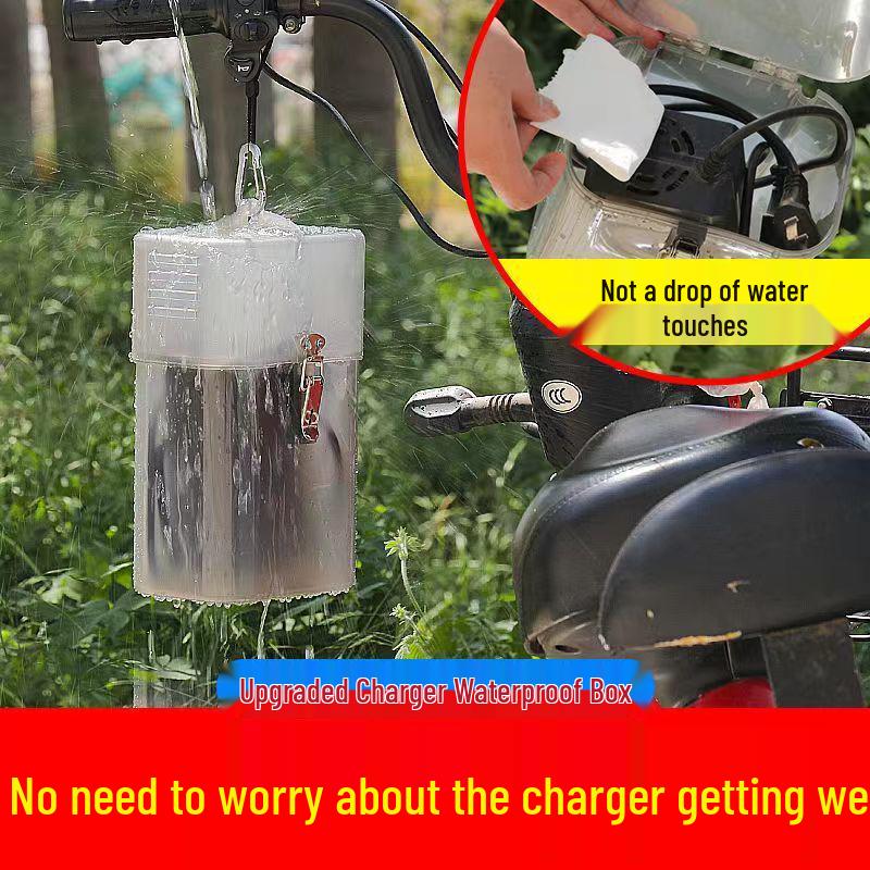 Outdoor Waterproof Electric Vehicle Charger Cover and Storage Box