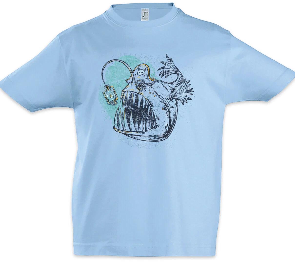 Sailor Deep Sea Fish Kids Boys kids boys T-Shirt Diver Scuba Diving Deep Sea Frogfish 140