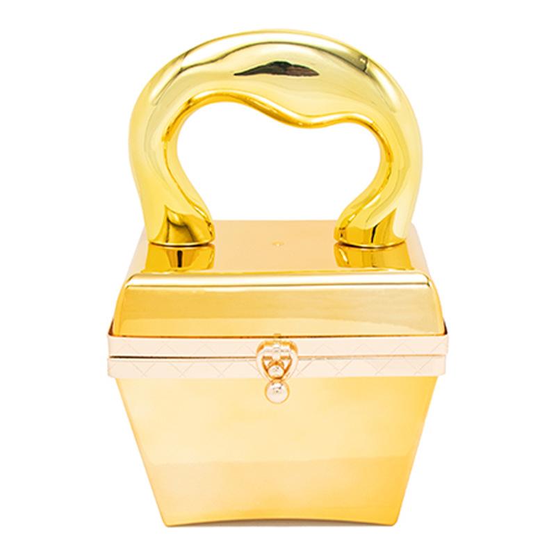 

Сумки сумка 2025 новый европейский и американский модный глянцевый персонализированный дизайн инс женская сумка кроссбоди акриловая коробка