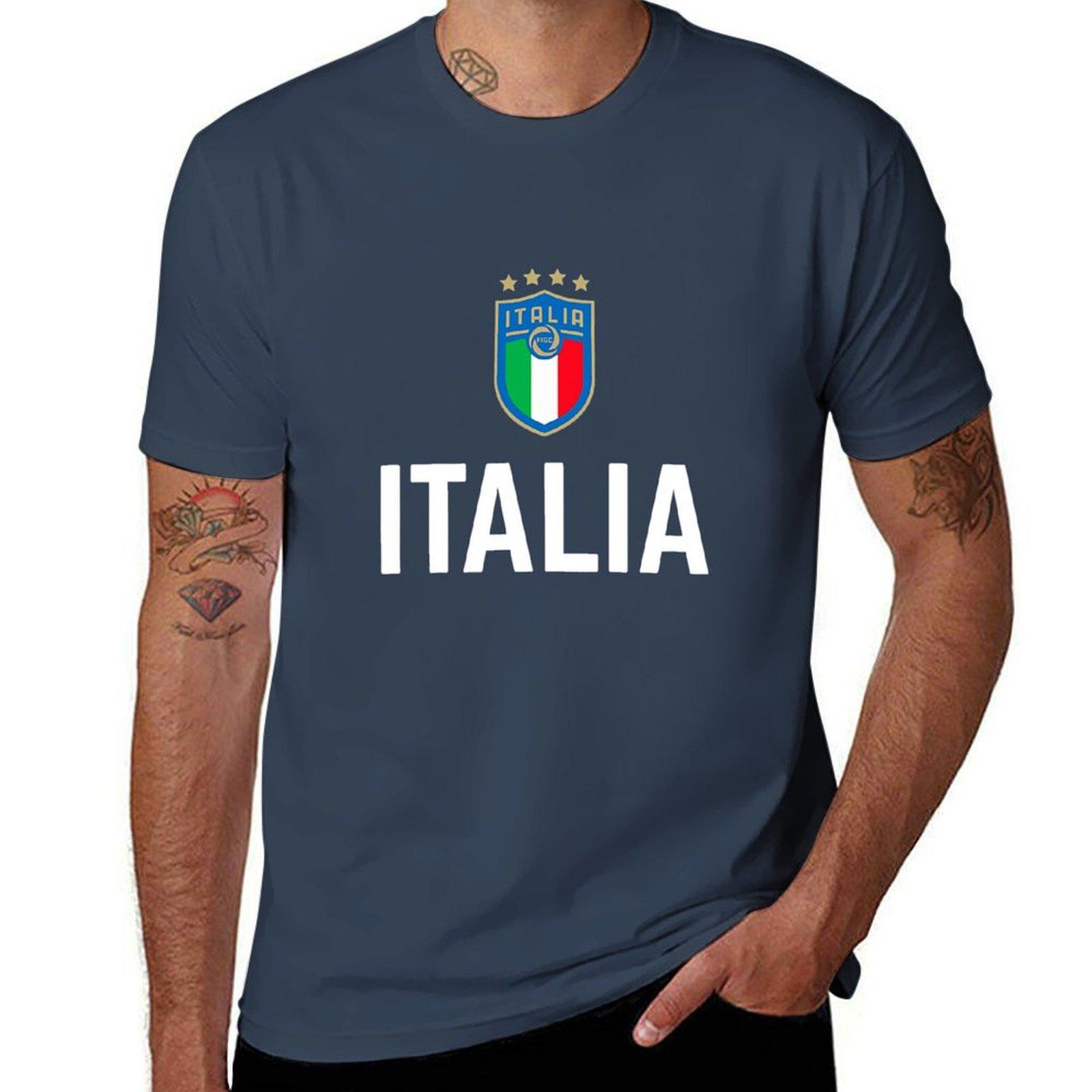 football lover Italy TShirt Plus Size NonShrink TShirt S