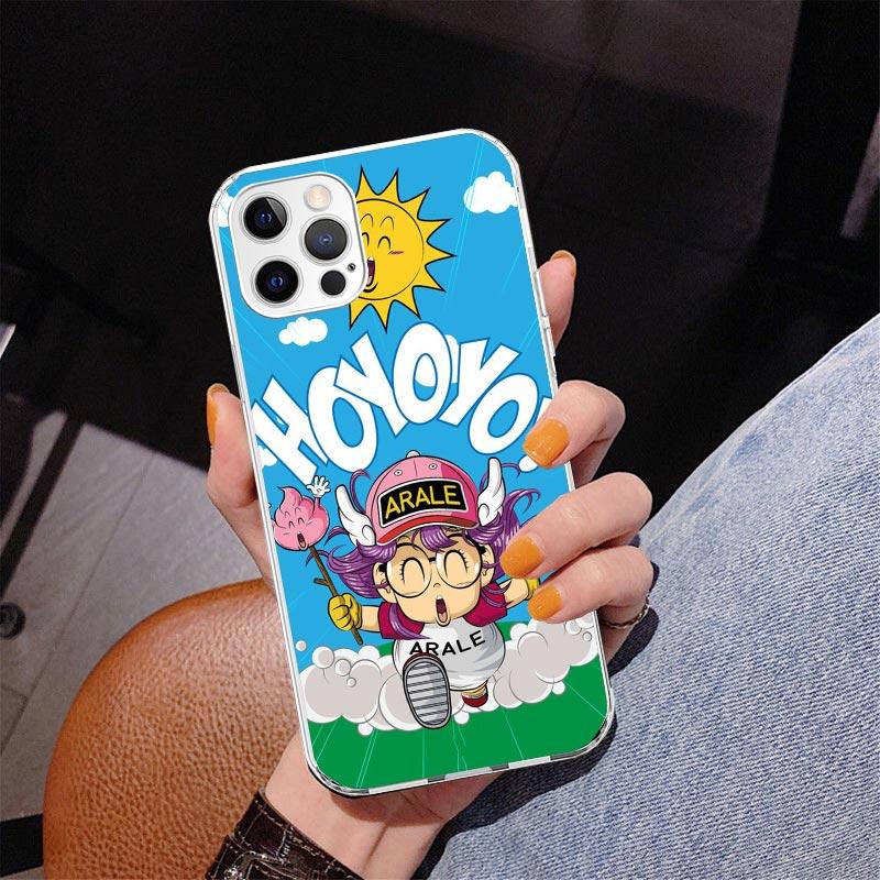 Dr Slump Arale Anime Phone Case For iPhone 17 Air 16 Pro Max 16E 15 + 14 Plus 11 12 13 Mini 7 8 SE Gift Print Cover Fundas 16 Pr