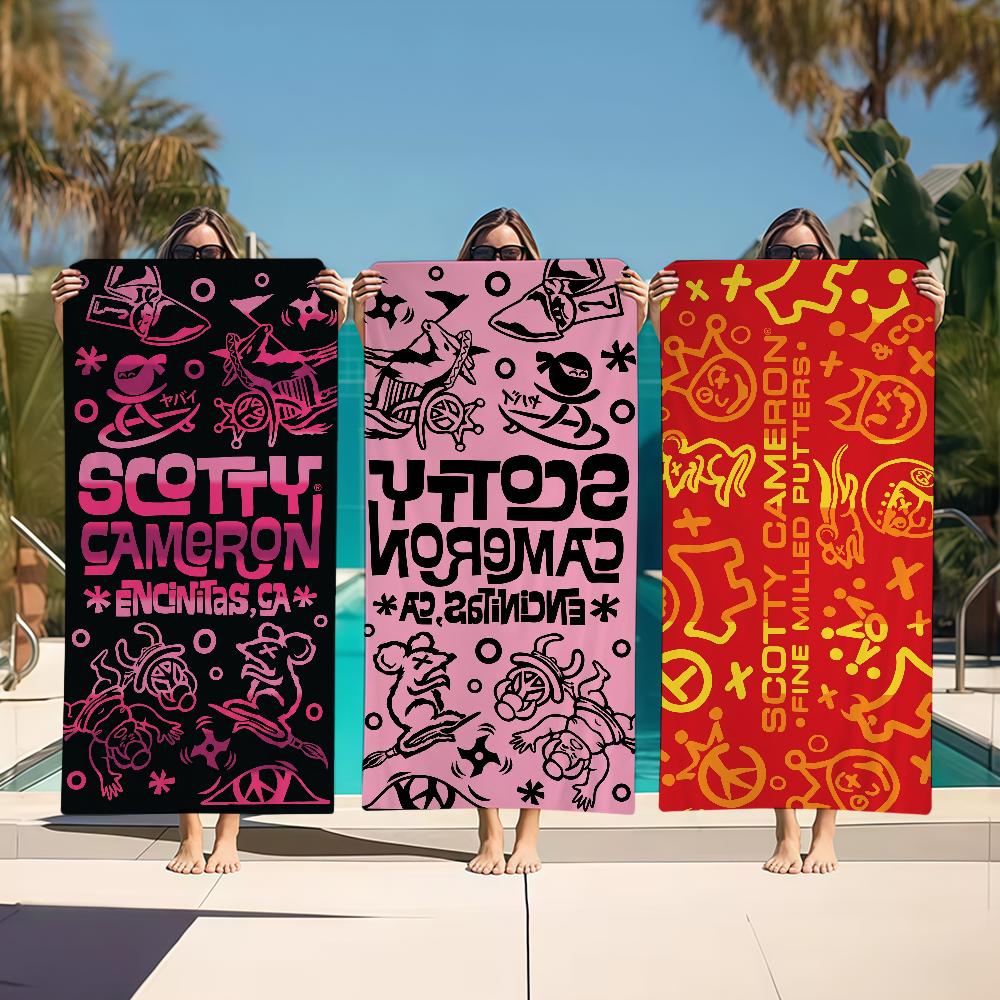 Towel Textile Bathrobe Beach C-CameronS-ES Quick-Drying Lightweight Portable Luxury Camping S-ScottyS-ES Swim Pool Travel