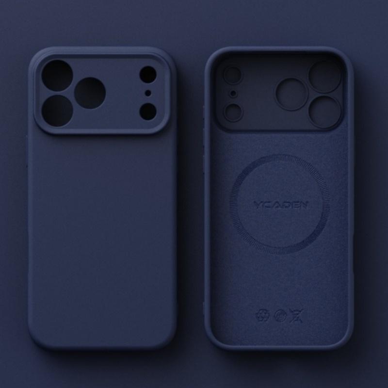 Original For Magsafe TPU Shockproof Case For iPhone 17 Pro Max Air 17 Pro Wireless Charging Liquid Silicone Camera Protect Case