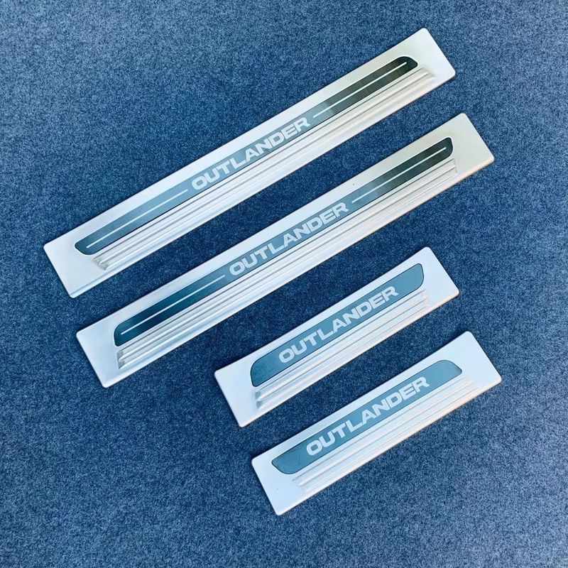 For Mitsubishi Outlander 2024 Car Door Sill Protector Cover Threshold Pedal Protection Sticker Car Styling Accessories