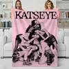 Girlgroup K-KATSEYEs Throw Flannel Blanket Perfect for Sofa Office Bed Travel Sleep Read Relax Camping four season use