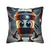 Italian Brainrot Meme Pillowcase Double-sided Printing Polyester Cushion Cover Decorations Throw Pillow Case Cover Home
