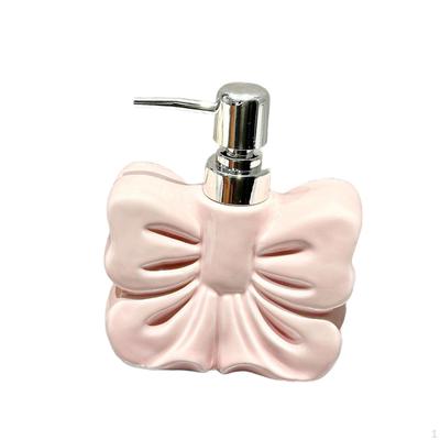 Soap Dispenser with Pump ,Cute ,Refillable ,Decorative Lotion Bottle, Hand Bottle for Shampoo