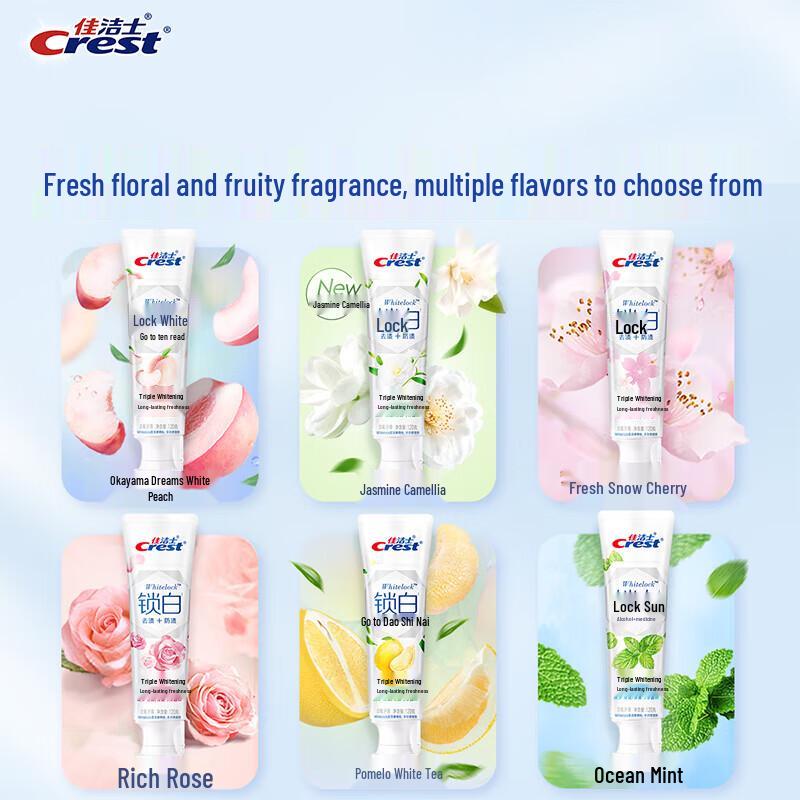 Crest Dual-Color Whitening Toothpaste