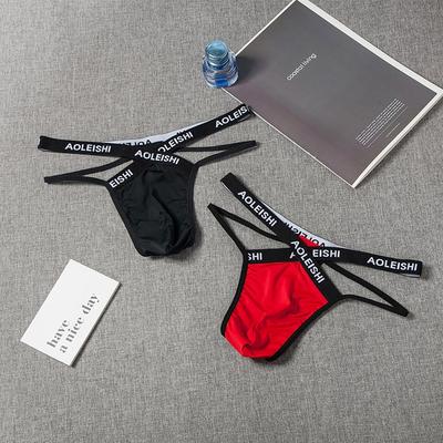 Slip T-Back da Uomo Perizomi Sostegno Sporgenza Mutande Biancheria Intima