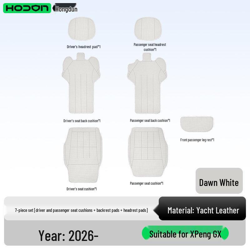 XPeng GX Universal Seat Cushion: Breathable, Ventilated, All-Season Car Seat Cover.