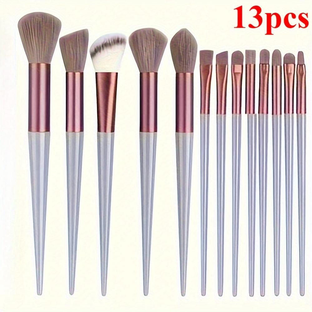 

13 шт. Профессиональные кисти для макияжа. Мягкая, гипоаллергенная щетина для всех типов кожи.