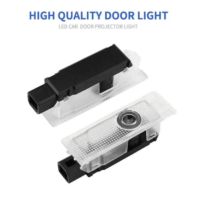 Car Stickers For Alfa Romeo 2pcs LED Car Door Welcome Light Laser Projector Logo Ghost shadow For Alfa Romeo 159 Giulietta Giuli