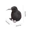 Kiwi Bird Plush Toy Kiwi Plush Bird Stuffed Animal Soft Hugger Home Decoration for Bedroom Living Room Shelf Bookshelf Desk