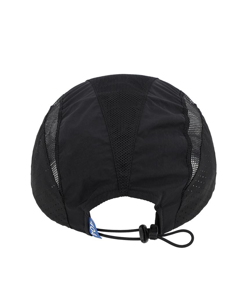 Nonpaundeu Air Mesh Run Ball Cap [Black]