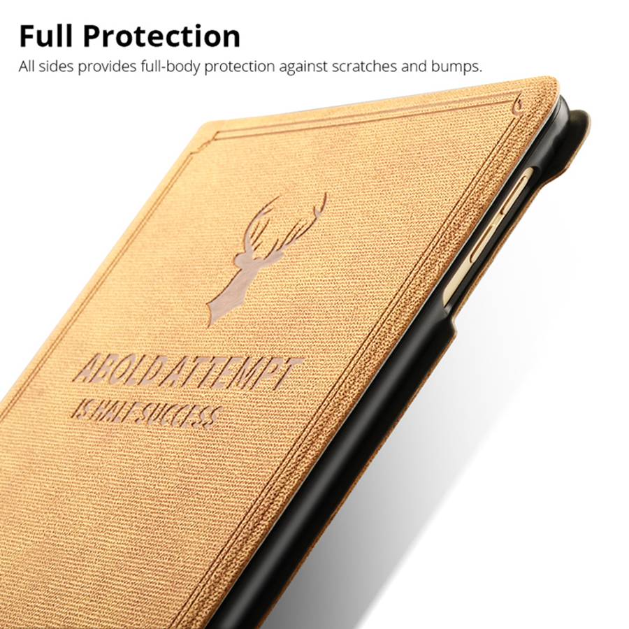 Pro iPad 11. generace 2025 Air 11 Pro 11 2024 Air 1 2 3 4 5 Mini 4 5 6 7 7. 8. 9. 10.2 10. generace Pouzdro na tablet z PU kůže se vzorem jelena