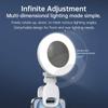 New Mobile Phone Beauty Selfie Pocket Fill Light Artifact Portable Live Broadcast Universal Rechargeable Three-color Soft Light
