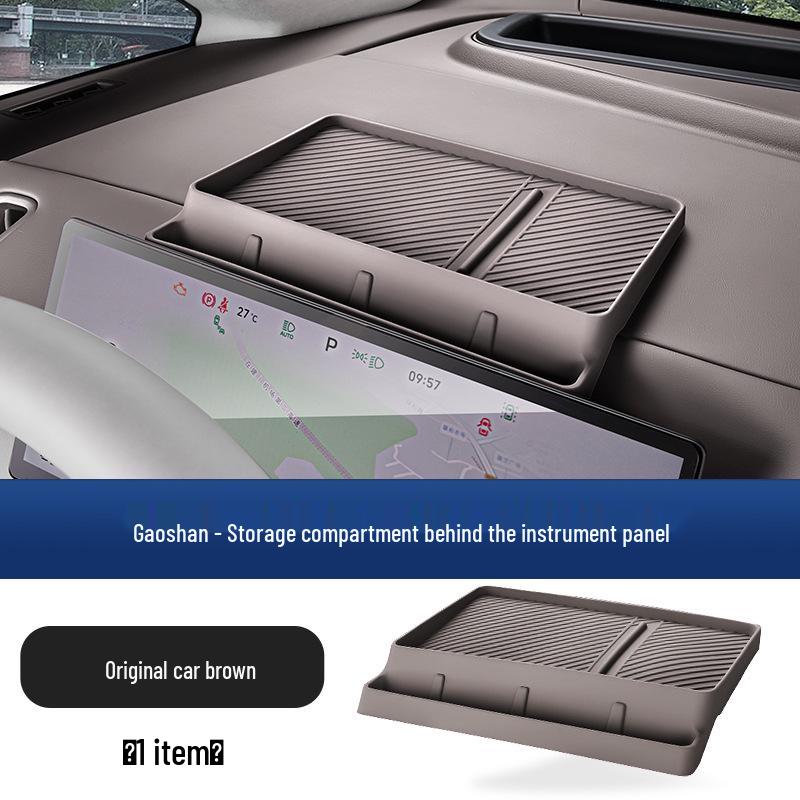 Wey Gaoshan 7/8/9 Instrument Screen Silicone Storage Box for Car Interior
