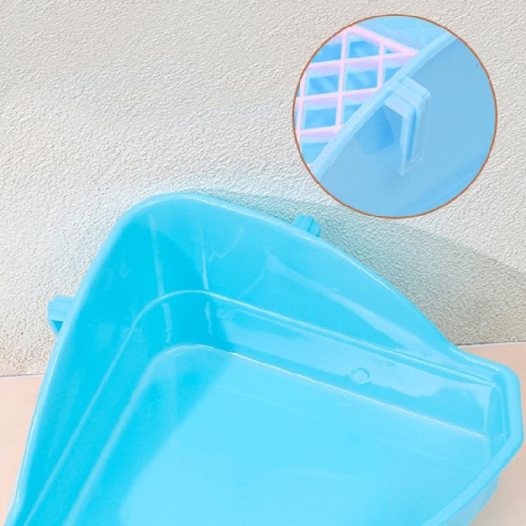Huisdier Toilet Driehoek Potty Trainer Kattenbak Anti-Knoei Eekhoorns Kooi Toilet