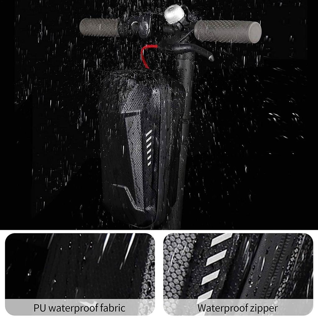 2/3L Electric Scooter Bag Accessories Electric Vehicle Bag Waterproof for Scooter Front Bag Bike Bag Parts Rainproof