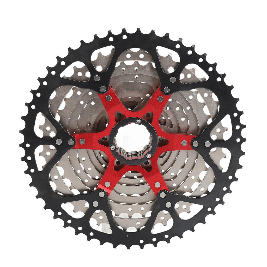 Bike Cassette 12 Speed Flywheel Aluminium Alloy Low Noise Operation 12 to 50T Bike Parts for Electric Bikes Riding