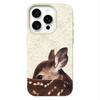 Cute Lace Moose Silicone Phone Case For IPhone 17 16 15 Plus 14 13 12 11 Pro Max 17 Air 16e Shockproof Back Cover