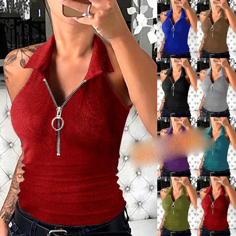 Summer Tops Plus Size Fashion Clothes Women's Casual Blouses Knitted Club Tops Sleeveless Tank Tops