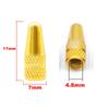10 Pcs / Set Aluminum Alloy Road MTB Track Racing Bike Tube Tyre Bicycle Tire Wheel French Valve cap Presta AIR Valve Caps