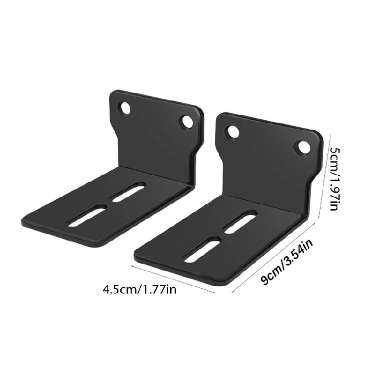 Quality Wall Mounted Speaker Stands, Floating Rack for Home Cinema Enthusiasts, Music Equipment Wall Mount Holder