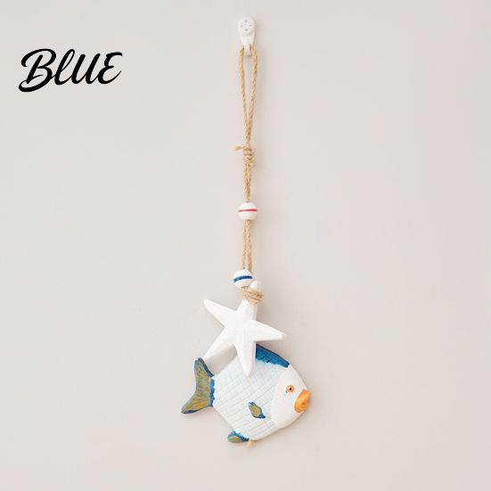 Decorative Nautical Theme Piece Mediterranean Wall Hanging Decor Handcrafted Wooden Ocean Style Ornaments Pendants with Coastal Interior Decoration