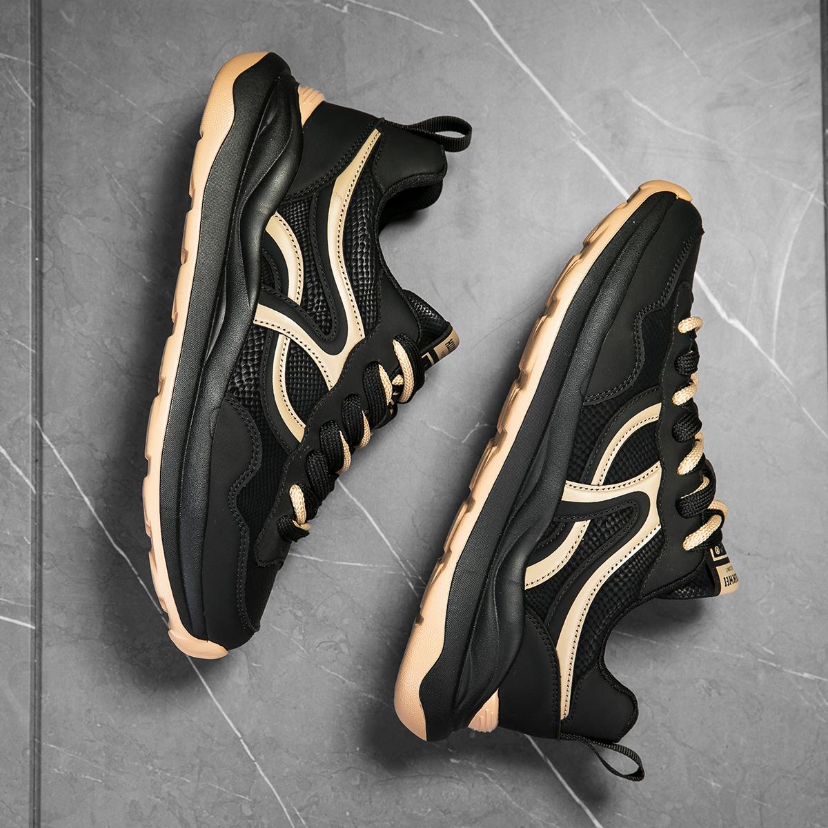 

Мужская обувь Кроссовки Мужские теннисные туфли Роскошные мужские повседневные кроссовки для бега Дышащие модные мокасины Кроссовки для мужчин 44