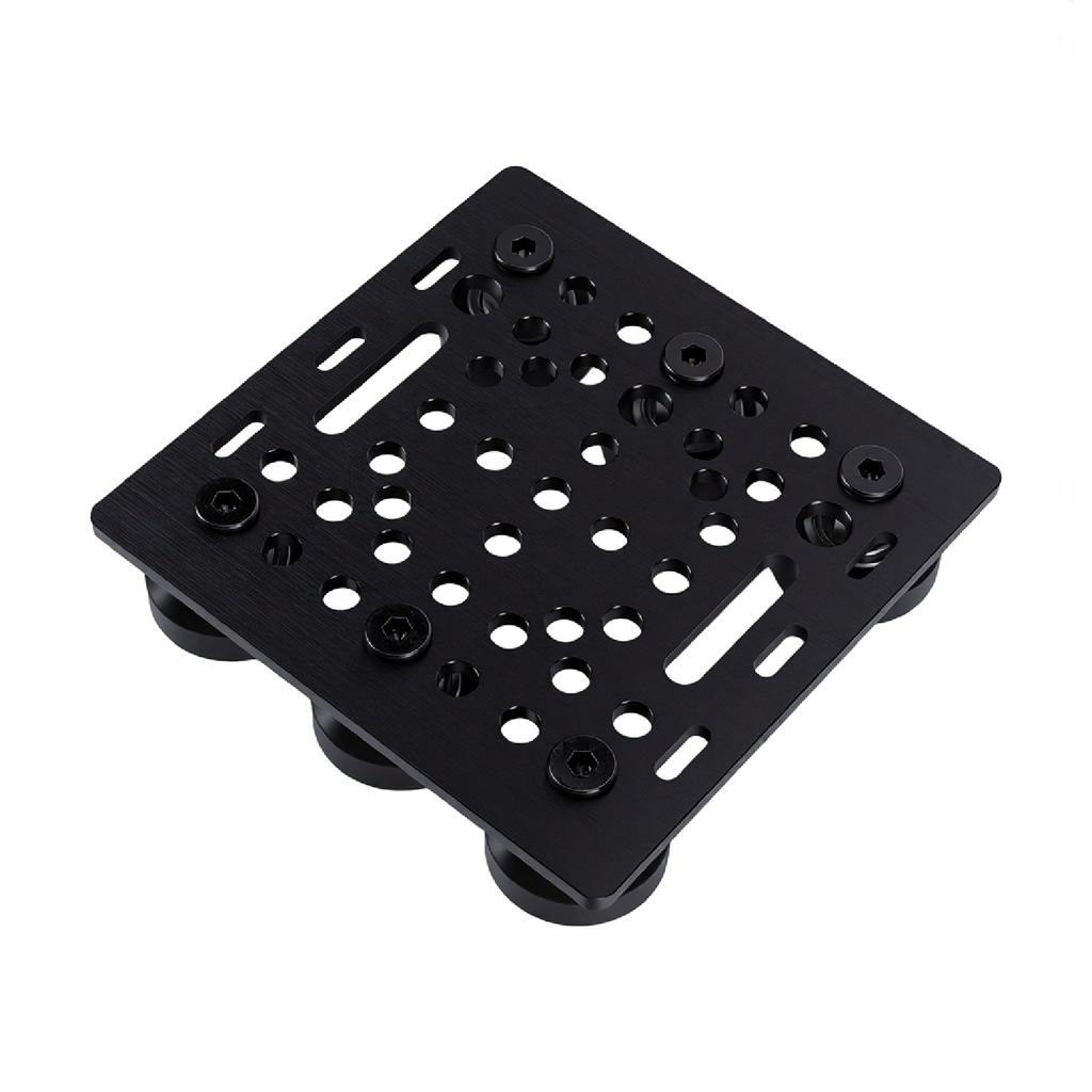 2Pcs Gantry Plate Kit V Wheel Plate Aluminum Extrusion Accessories for CNC 3D Printer