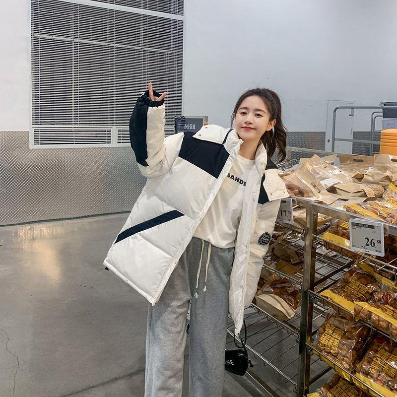 Thickened Bread Clothes Female Korean Version of Loose Cotton Clothing Female Niche Design Sense of Cotton Clothing Female