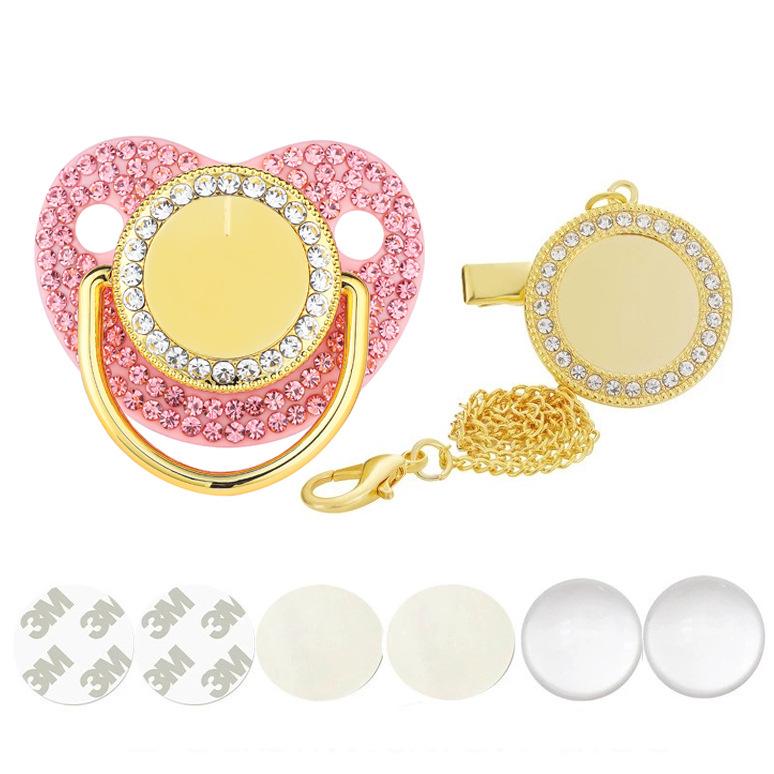 Biberon con Strass Sublimati per Bambini 6M+