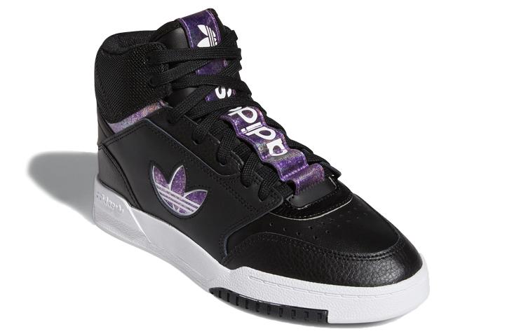 adidas Originals Drop Step Xl 'Black White Purple' Women's FY3226
