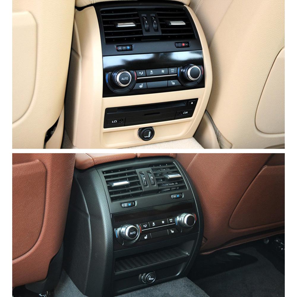 Car Rear AC Conditioner Vent Grille Outer Frame Replacement For BMW 5 Series F10 F11 F18 520i 523i 525i 528i 535i